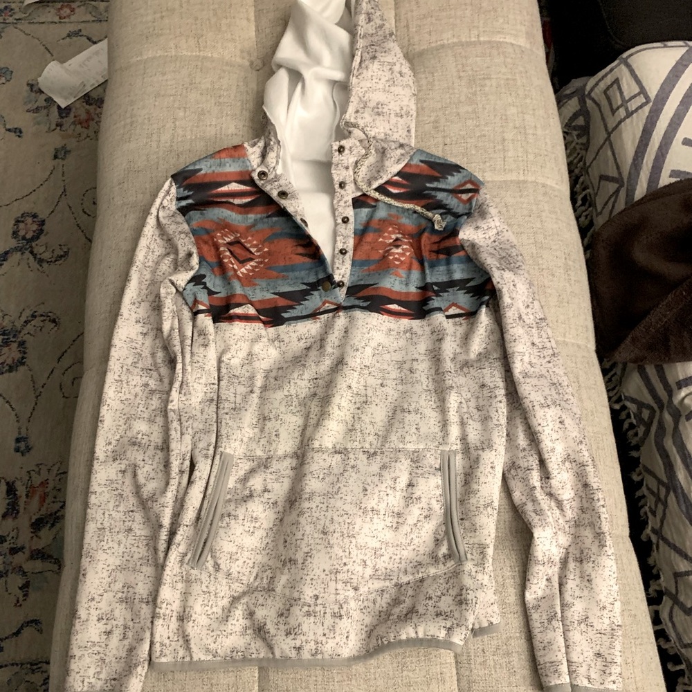 BRAND NEW light and cozy hoodie
